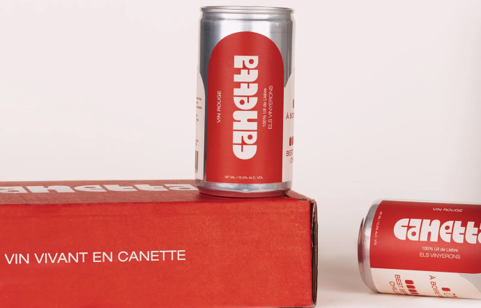 Une box contient 4 canettes de 187ml, soit l’équivalent d’une bouteille de vin de 750ml. 22 € sur canetta.net