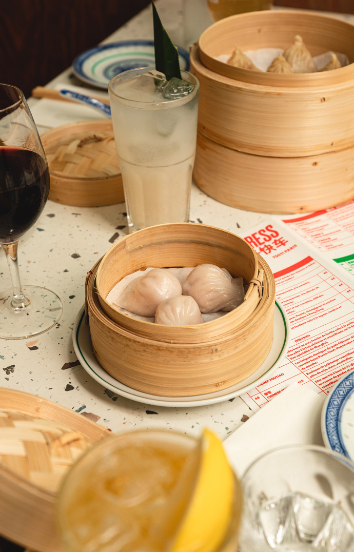 Les tables chez Bao Express sont souvent bien garnies.