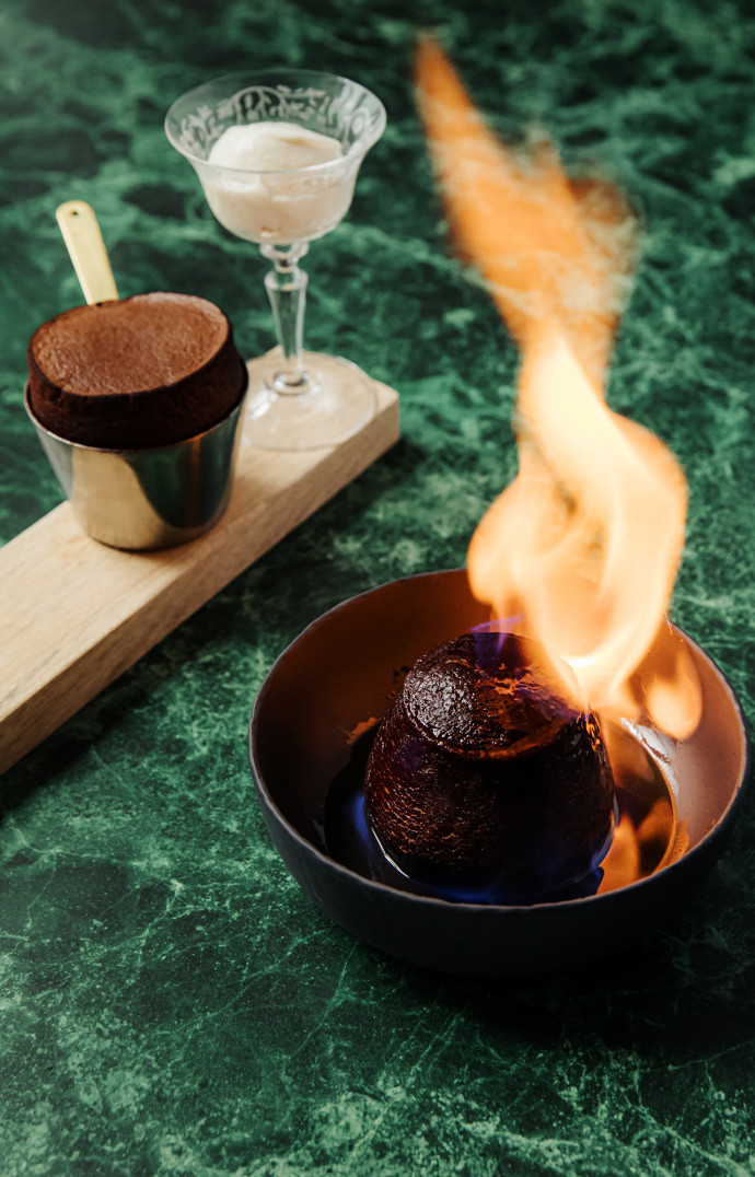 Le soufflé… au chocolat !