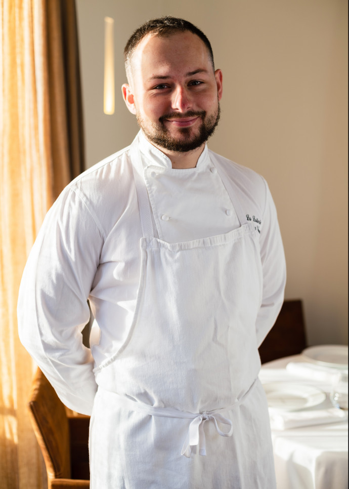 Le Chef Edouard Chouteau à La Laiterie.