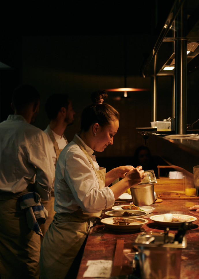 En cuisine chez Rozo.