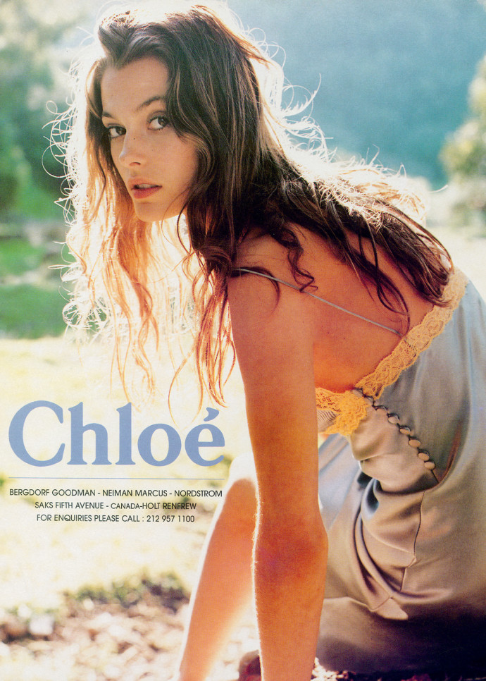 Chloé par Stella Mc Cartney, prêt-à-porter Printemps-été 1998.