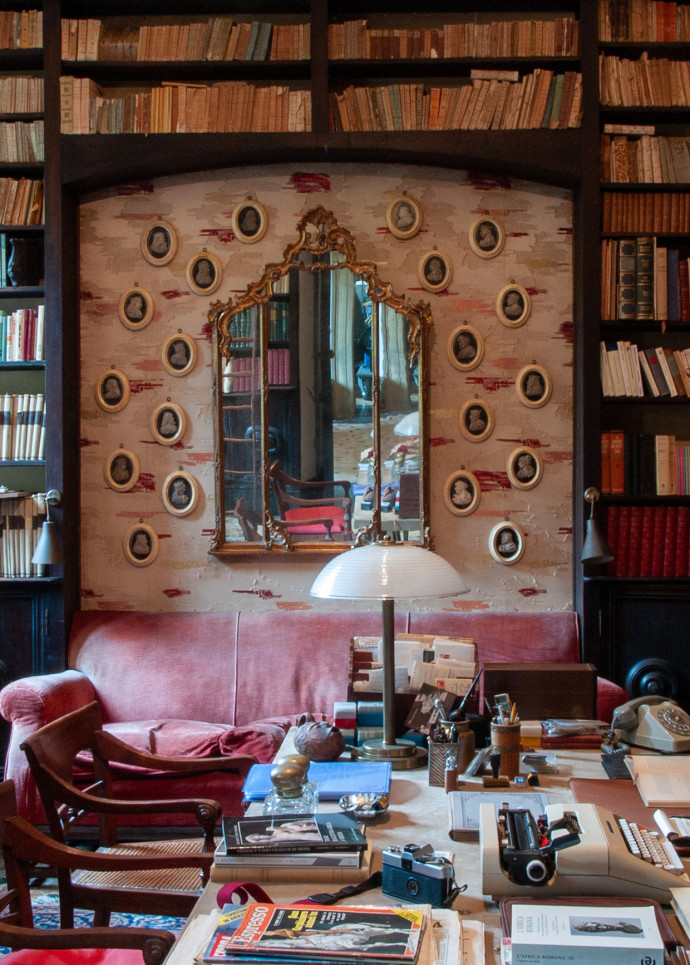 Dans cette salle, a lieu la célèbre scène du discours entre le père et le fils dans « Call me by your name ».