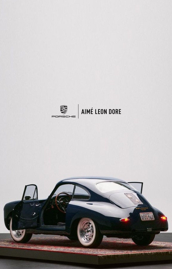 Porsche et Aimé Leon Dore dévoileront bientôt plus d’images de leur collaboration.
