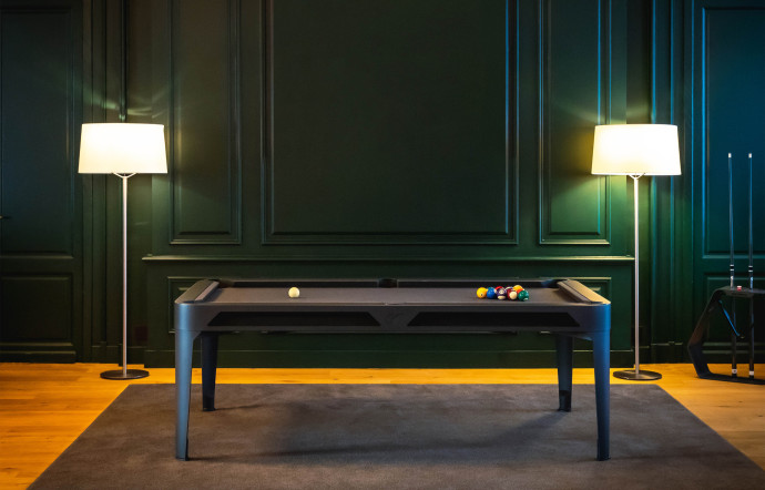 Le design épuré et sophistiqué des tables de billard Cornilleau s’harmonise avec n’importe quelle pièce.