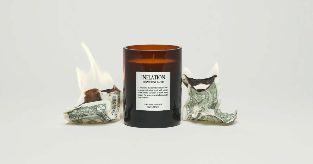 Et maintenant, une bougie "inflation" qui sent le billet brûlé