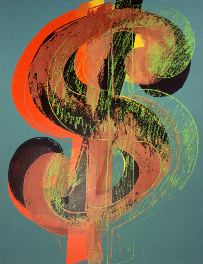 15-Andy Warhol-Dollar Sign-1981-Muriel Anssens_Mamac Nice © The Andy Warhol Foundation for the Visual Arts, Inc. _ Licensed by ADAGP, Paris, 2023