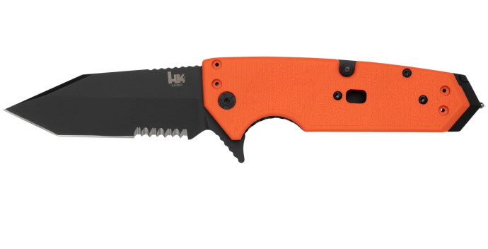 Heckler et Koch Karma 54204 Tanto Orange, couteau de poche.