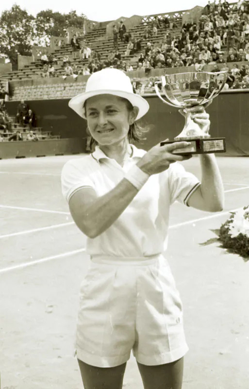 Nancy Richey, gagnante du premier Grand chelem de l’ère Open en 1968, portait… du blanc !