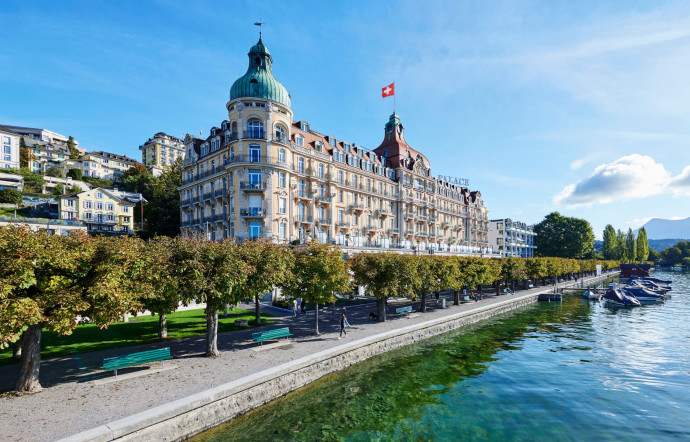 L’hôtel Mandarin Oriental Lucerne.