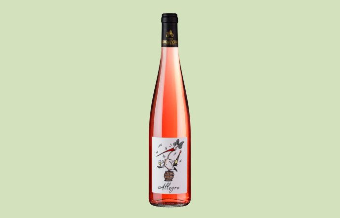 Pinot noir rosé Allegro 2021, Appellation : alsace, Prix : 9,75 €