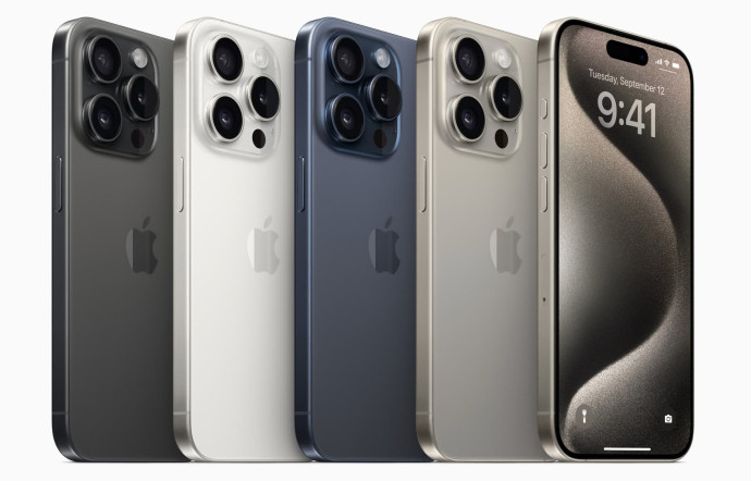 Les iPhones de la gamme Pro Max.