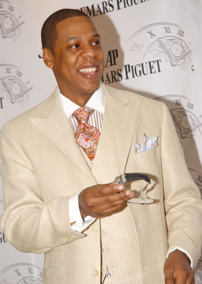 En 2005, Audemars Piguet lançait une Royal Oak Offshore « Jay‑Z 10th Anniversary » pour célébrer les dix premières années de succès du rappeur Jay‑Z, aujourd’hui l’un des plus prolifiques et des plus primés au monde.