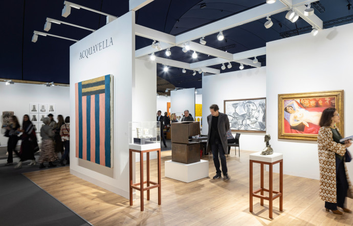 La galerie new-yorkaise Acquavella a présenté des oeuvres d’exception lors de la première édition de Paris+ par Art Basel, en 2022.