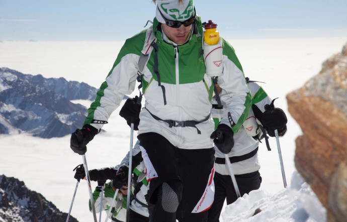 Benedikt Böhm est tombé très jeune dans la marmite du ski d’ascension. 