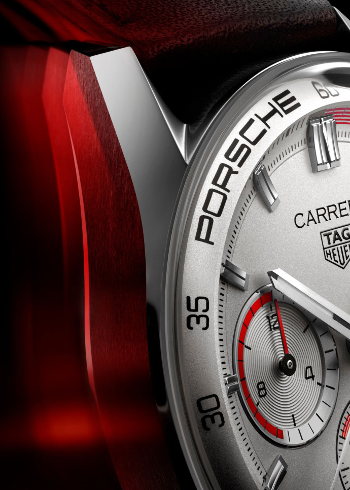 Le chronographe Carrera Chronosprint x Porsche est lancé cette année en l’honneur des 60 ans de deux vedettes maison, 2024 – TGL