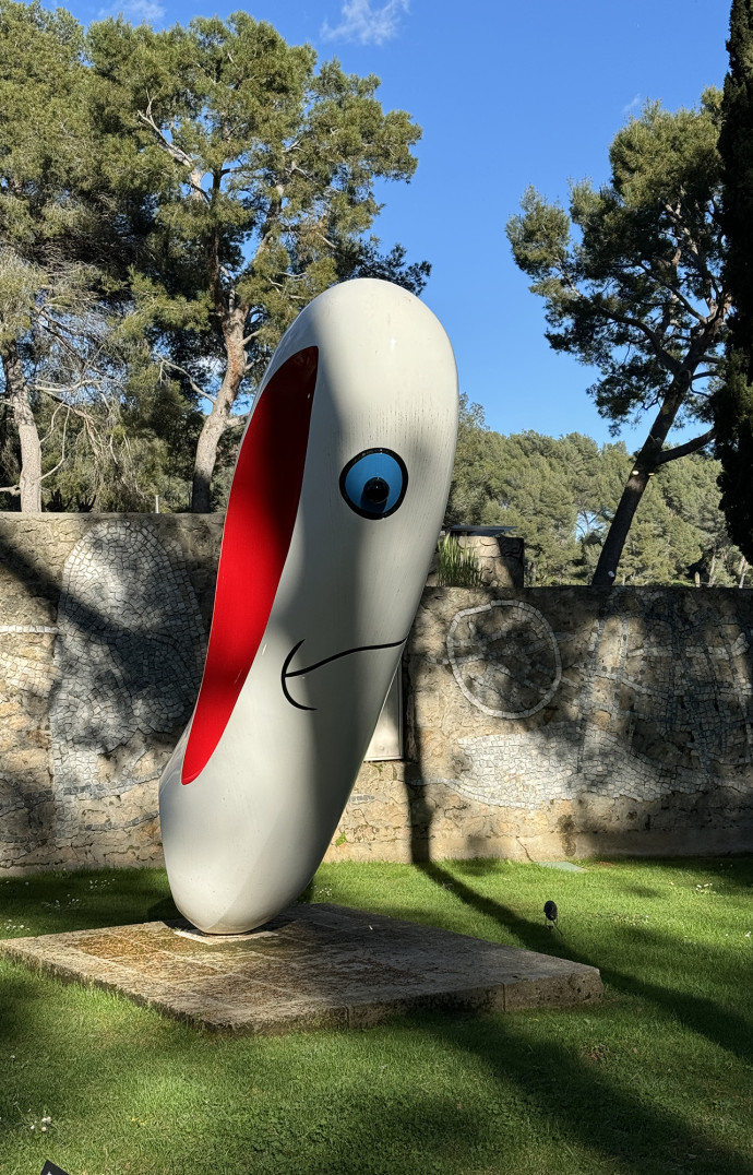 Personnage par Joan Miró, 1972.