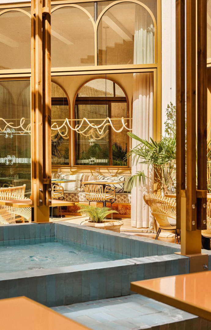 terrasses terrasse restaurant paris bloom house hotel