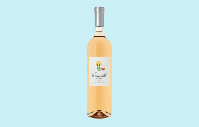 Camille de Labrie rosé 2023, vin de France, 8 €.