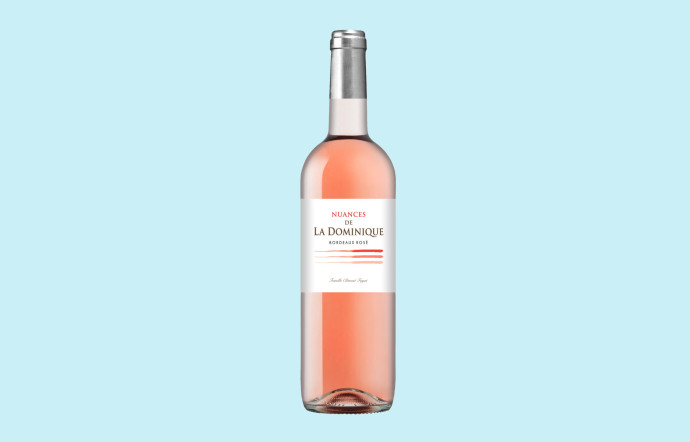 Nuances de la Dominique 2023, Bordeaux rosé, 12 €.