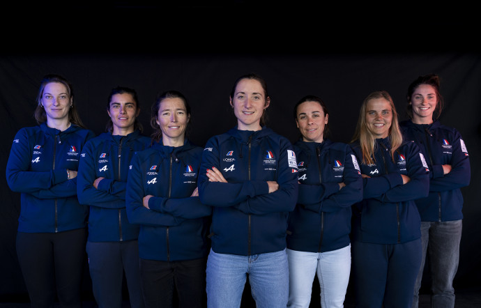 L’équipe Women America’s Cup française menée par Manon Audinet @OERT