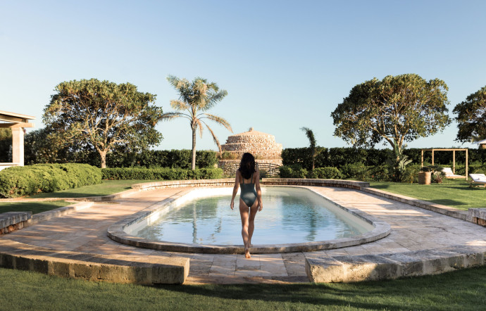 La piscine originale du XVIIIe siècle de l’hôtel Son Vell appartenant à Vestige Collection.