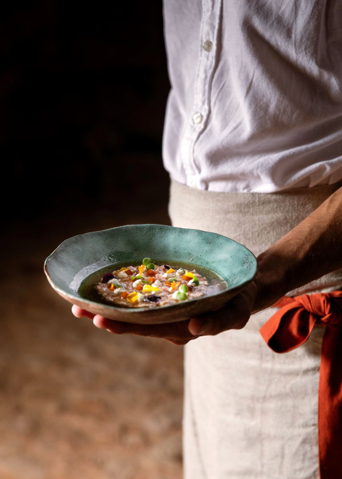 L’un des plats imaginé par le chef Joan Bagur.