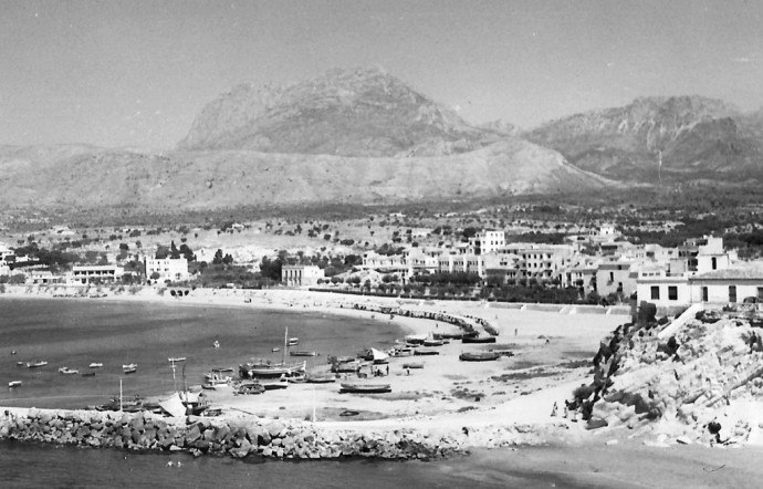 Benidorm en 1958.