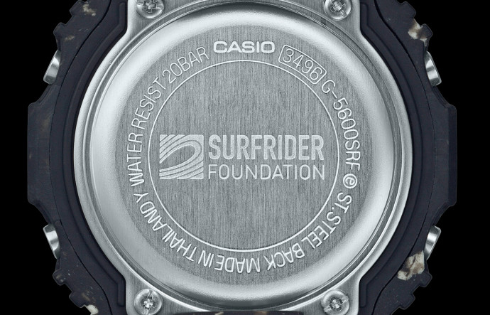 g-shock surfrider foundation montre surfeur