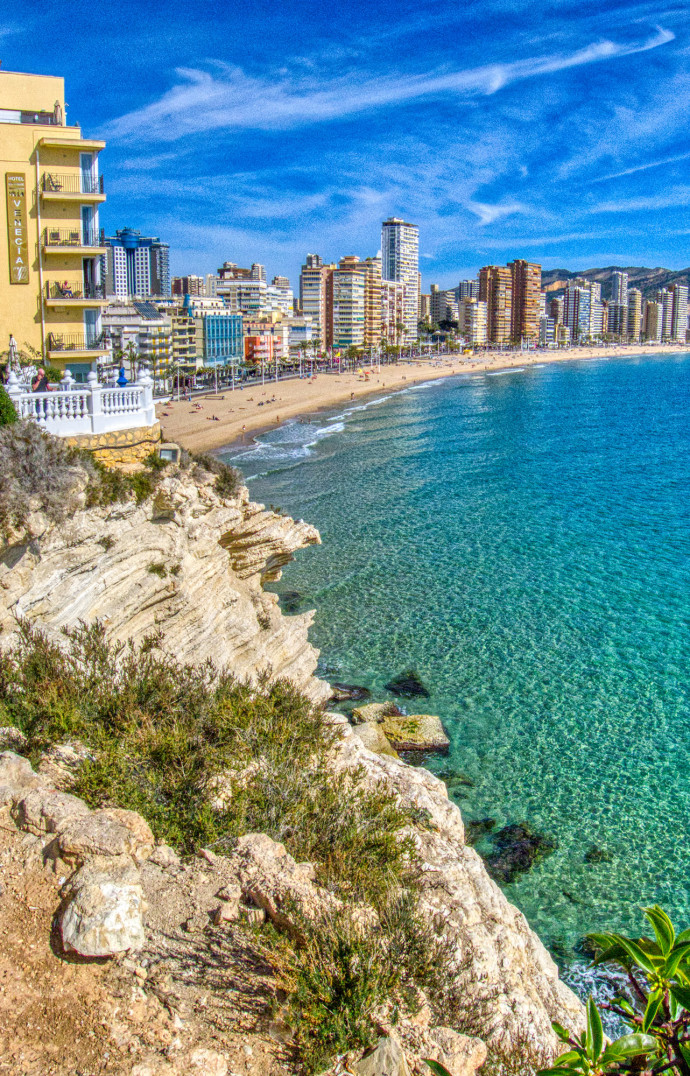 La skyline de Benidorm aujourd’hui.