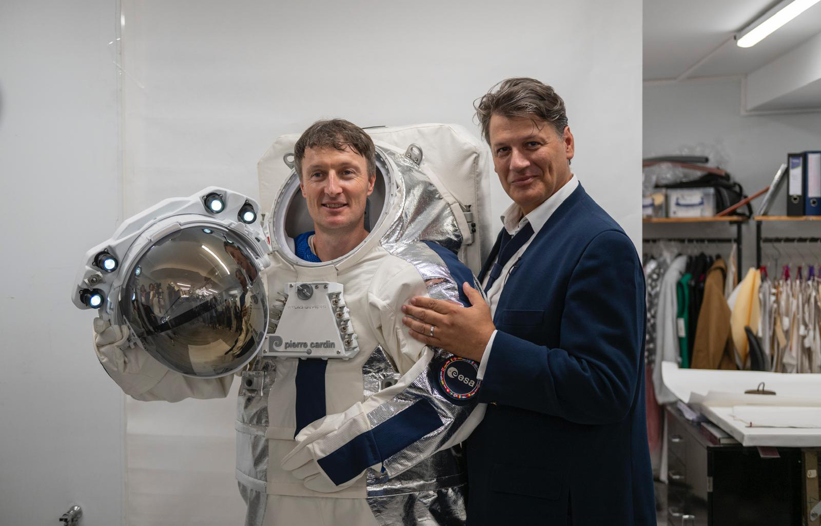 Pierre Cardin objectif Lune avec l Agence spatiale europeenne