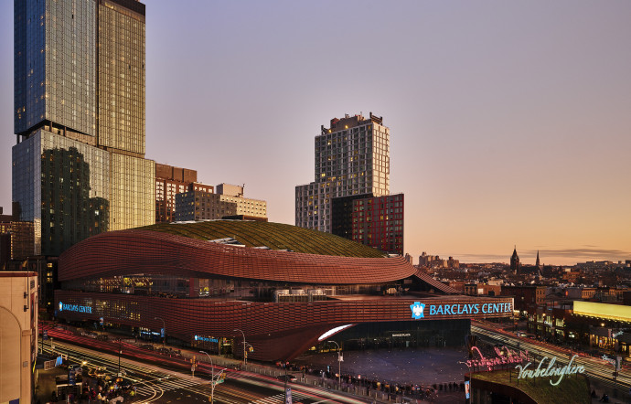 barclays center basketball nets restaurant caché