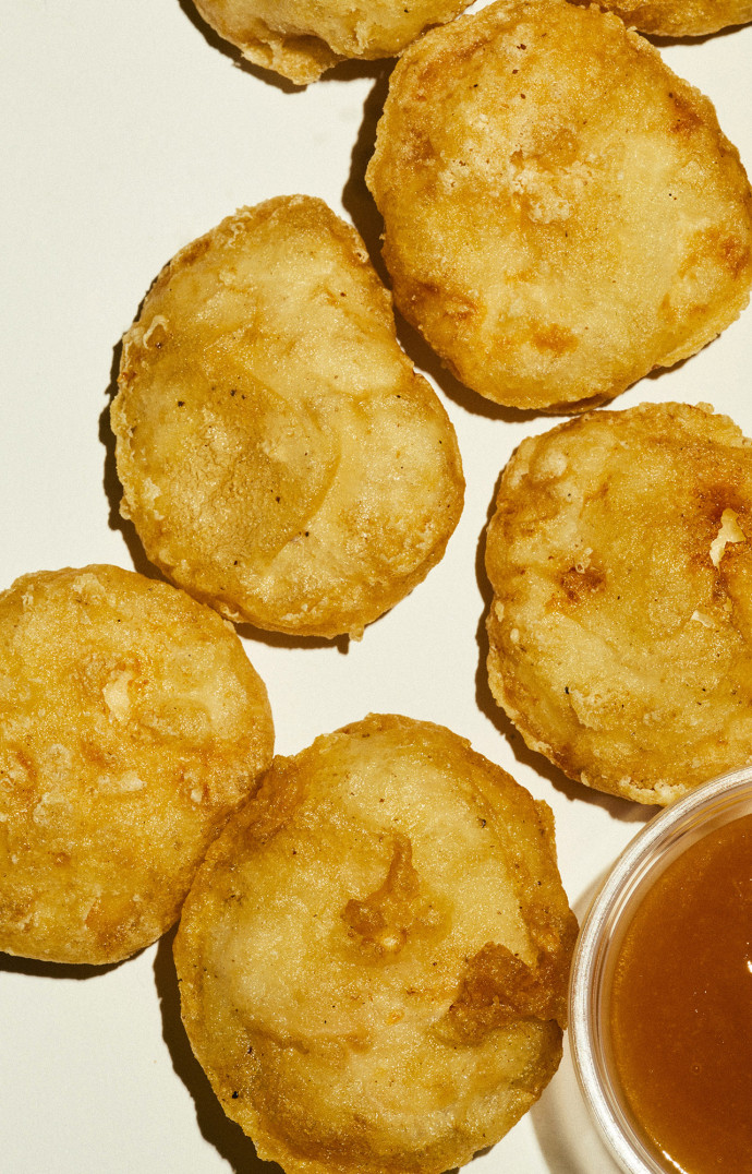 Les nouveaux nuggets de Dumbo s’accompagnent d’une sauce maison.