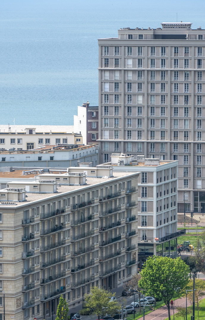 Le Havre, vu du haut.