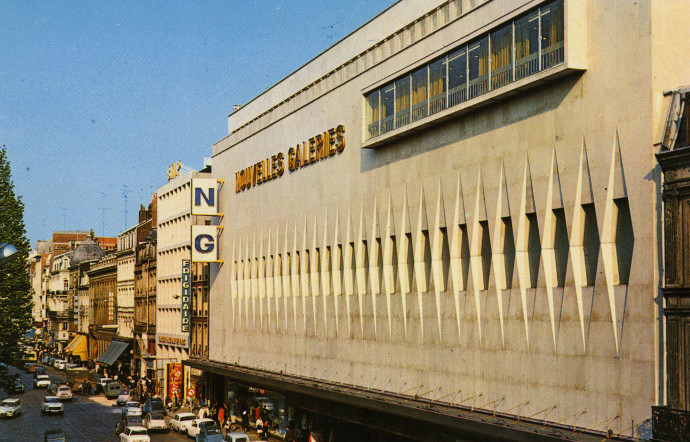 Nouvelles Galeries, Lille 1965, Carte postale, Paris, Archives Galeries Lafayette.