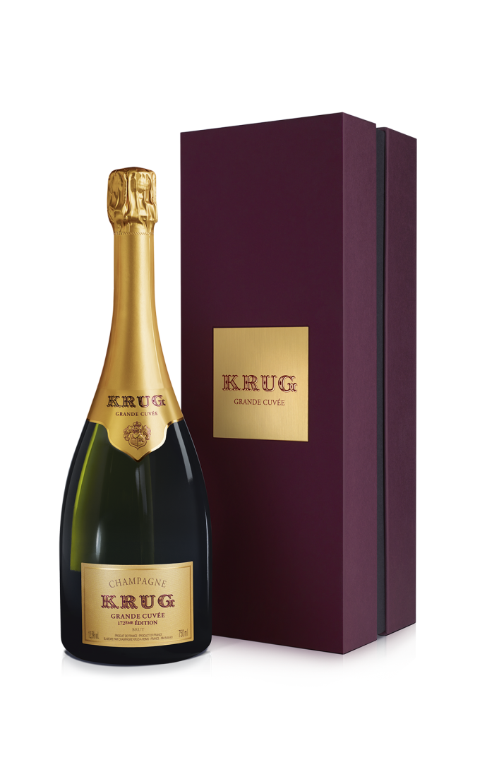 krug champagne cadeaux brillant