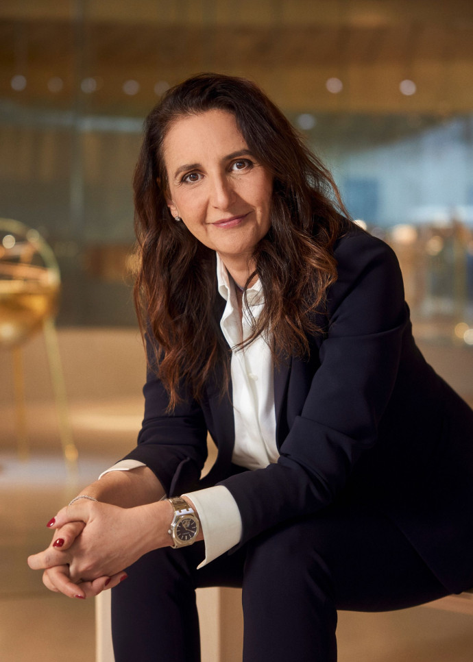 Portrait de la nouvelle dirigeante de la manufacture horlogère du Brassus, Ilaria Resta.