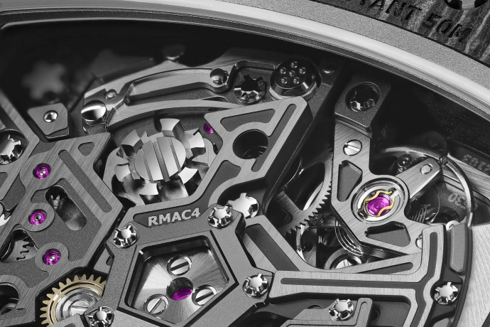 Liées par une même philosophie, Richard Mille et McLaren ouvrent le quatrième chapitre de leur collaboration avec la RM 65-01 McLaren W1, 2024 - TGL