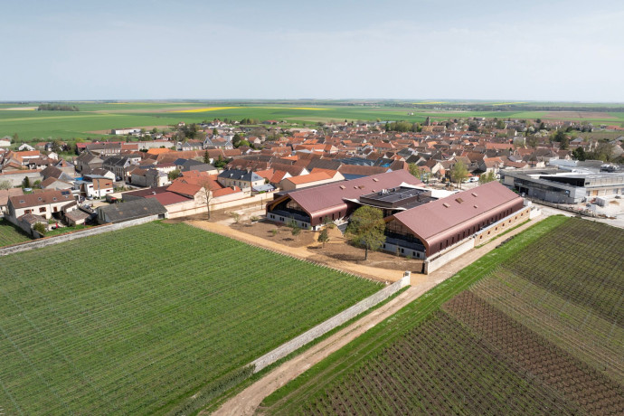 Le nouveau site de vinification de la maison de champagne Krug est un exemple d’écoconception. La preuve avec « Joseph », 2025 - TGL