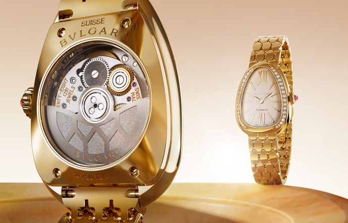 montre serpenti bvlgari automatique
