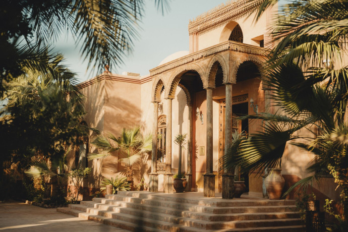 L’hôtel Al Moudira, Al-Qarna à Louxor.