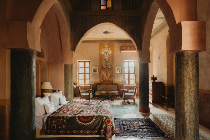 L’une des suites du Al Moudira.