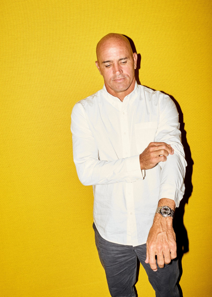 Portrait de Kelly Slater.