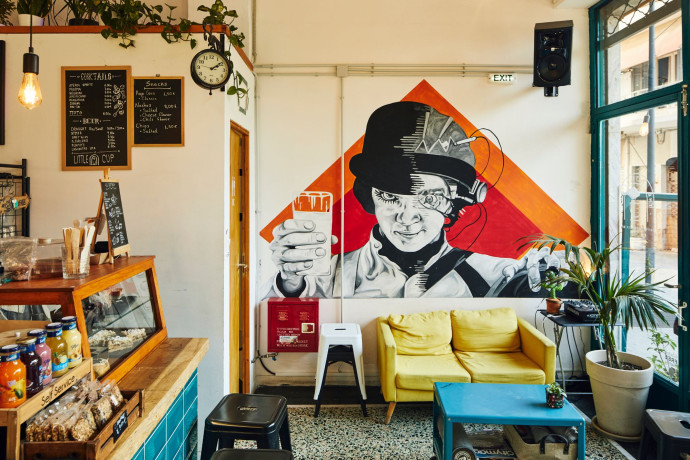 L’intérieur du Little Cup.