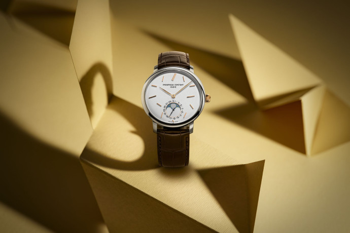 La montre issue de la collaboration entre Frederique Constant et l’artiste français Seconde/ Seconde/.