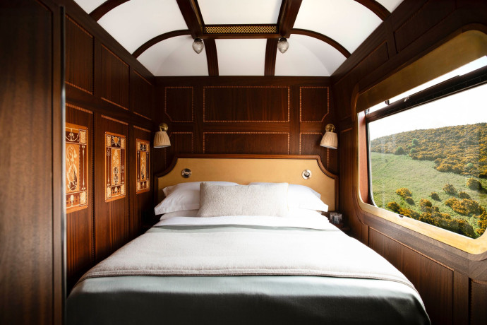 Une chambre du Belmond Royal Scotsman.