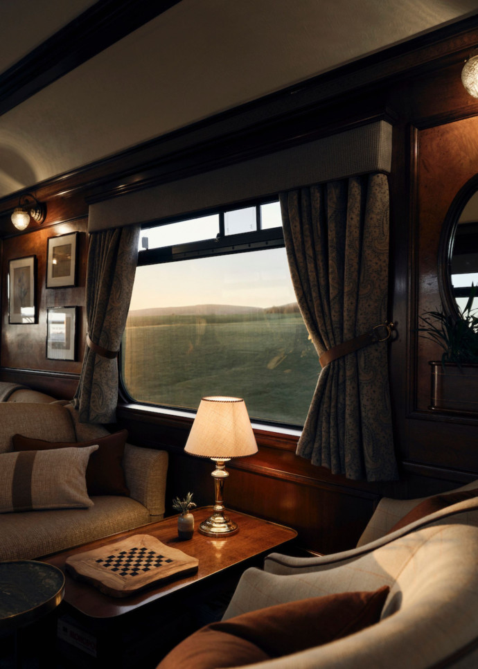 Bien plus qu’un train : Belmond Royal Scotsman est un véritable palace roulant.