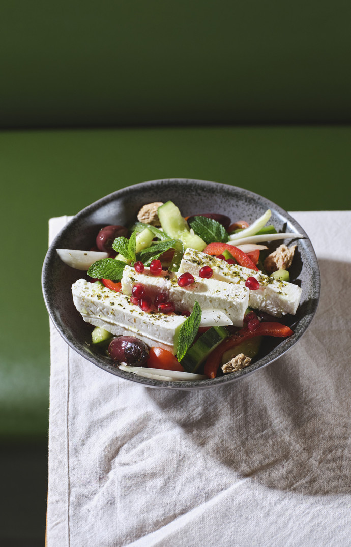 Qui peut résister à une salade grecque ?