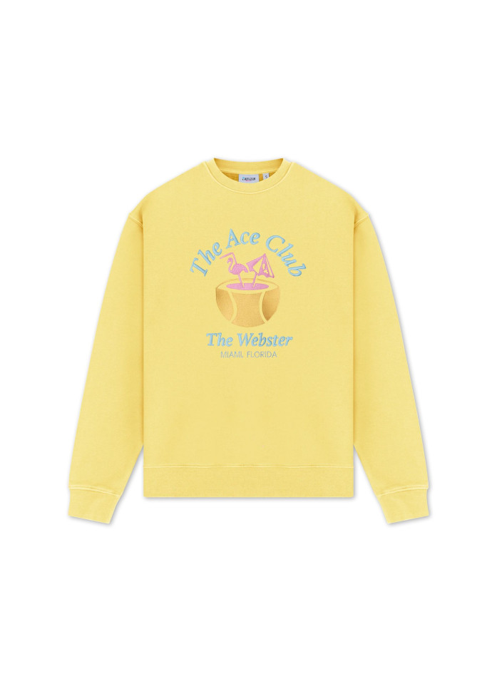 Sweat Crewneck Yellow Flamingo, Ace Club, 165 €.