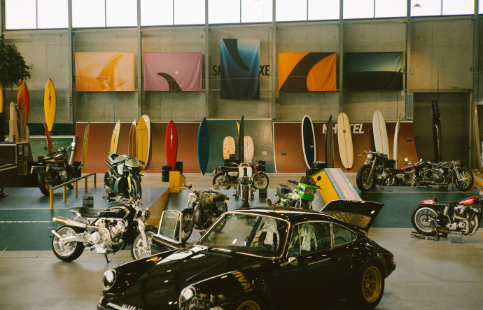 wheels and waves biarritz festival ride moto surf